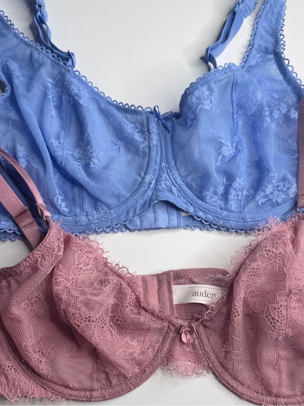 Auden & Wild Fable Lace Underwire Bras 38B Set of 2 NWT